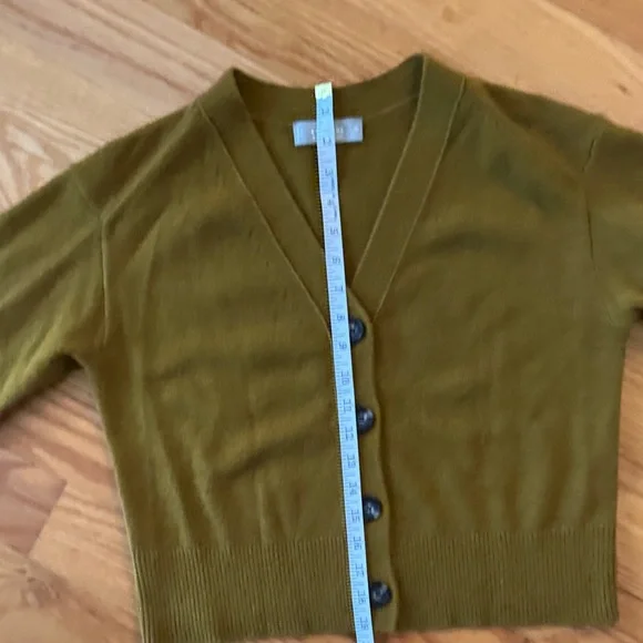 Everlane The Cashmere Cardigan Tapenade XS - Picture 8 of 15